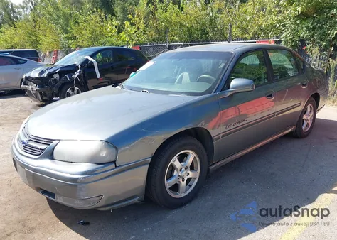 2004 Chevrolet Impala Ls из США, поврежденный, VIN 2G1WH52K549369584